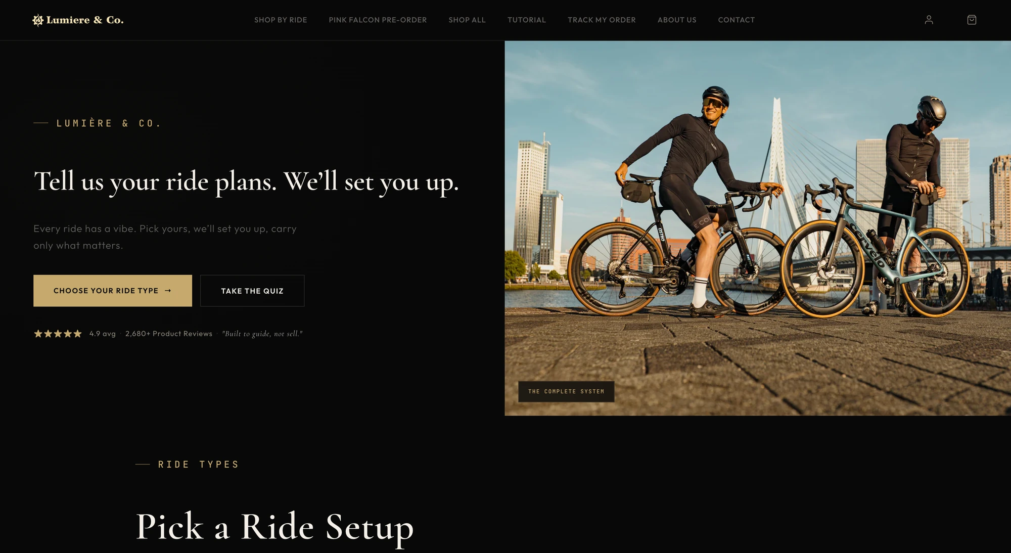 Lumiere & Co. website preview