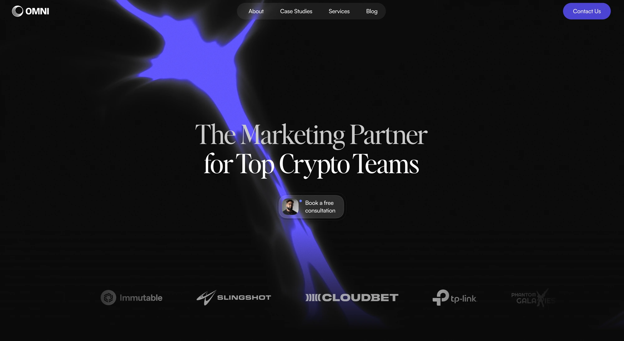 OMNI Agency website preview
